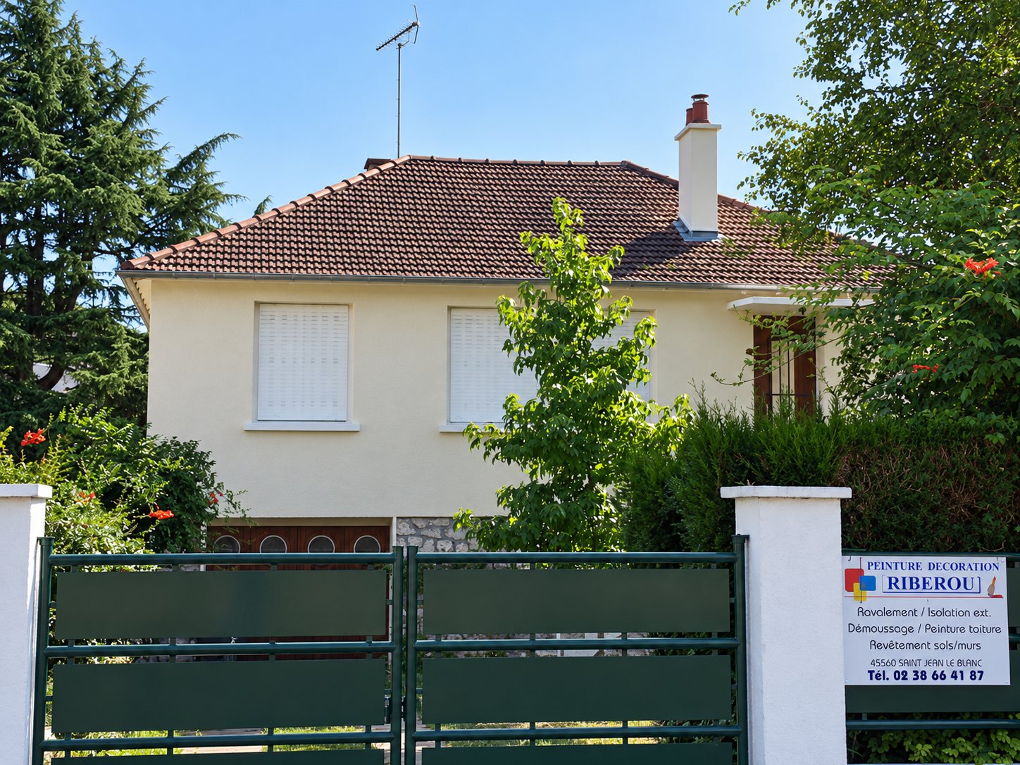 Nettoyage façade à Saint-Jean-le-Blanc